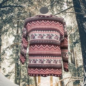 Vintage Cozy Winter Sweater